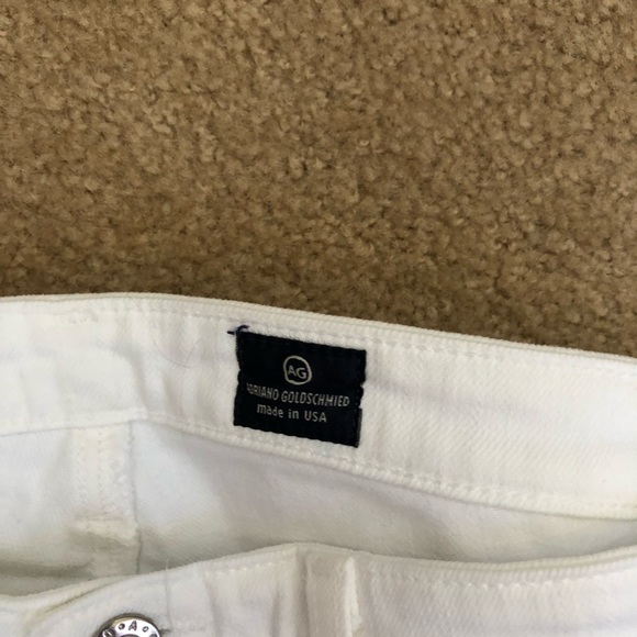 White Adriano Goldschemied Jeans - Picture 4 of 5